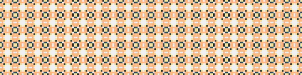 Abstract Cross Pattern Dots Logo generative computational art illustration