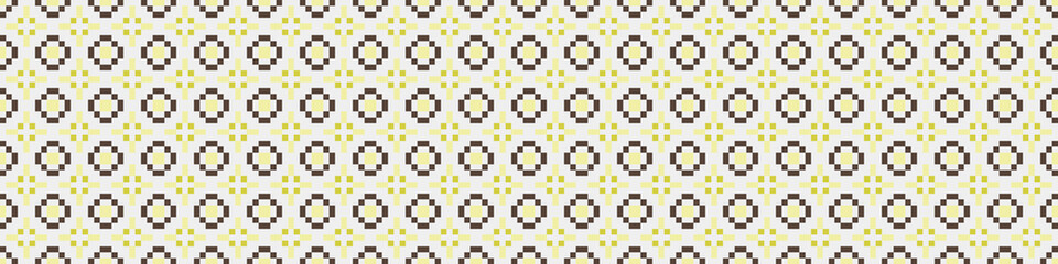 Abstract Cross Pattern Dots Logo generative computational art illustration
