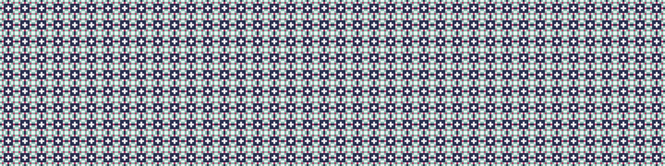 Abstract Cross Pattern Dots Logo generative computational art illustration