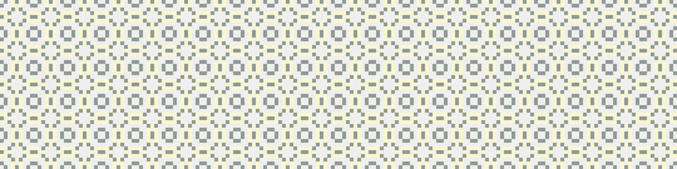 Fototapeta premium Abstract Cross Pattern Dots Logo generative computational art illustration