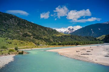 Murta river at Carretera Austral, Patagonia - Chile.