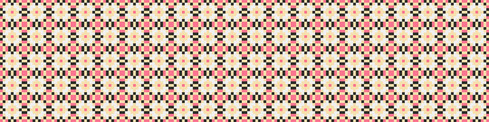 Abstract Cross Pattern Dots Logo generative computational art illustration