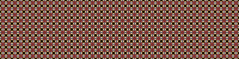 Abstract Cross Pattern Dots Logo generative computational art illustration