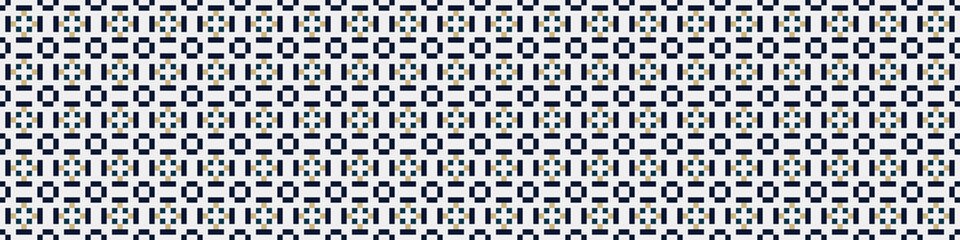 Abstract Cross Pattern Dots Logo generative computational art illustration