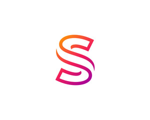 Letter S logo icon design template elements - obrazy, fototapety, plakaty