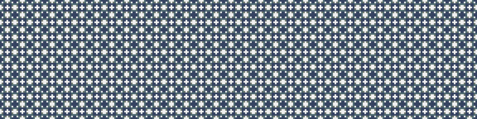 Abstract Cross Pattern Dots Logo generative computational art illustration