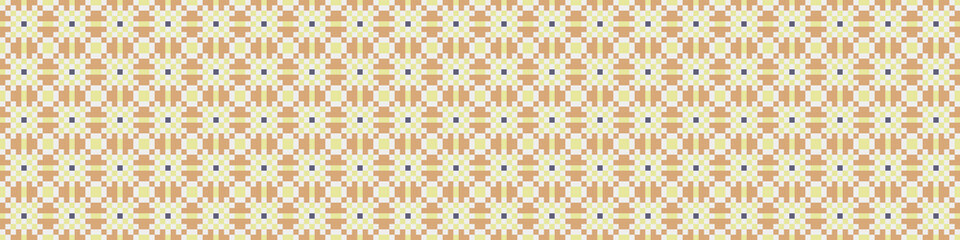 Abstract Cross Pattern Dots Logo generative computational art illustration