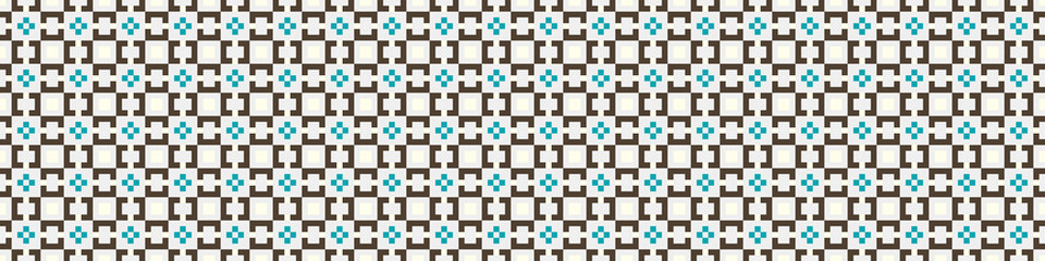 Abstract Cross Pattern Dots Logo generative computational art illustration