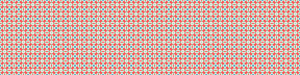 Abstract Cross Pattern Dots Logo generative computational art illustration