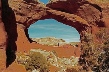 National Parks,  Broken Arch, Arches National Park, Utah