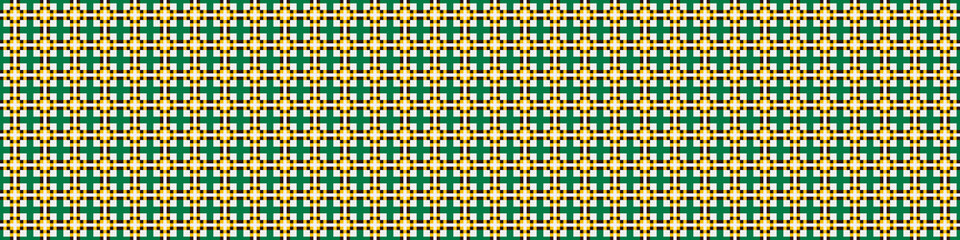 Abstract Cross Pattern Dots Logo generative computational art illustration