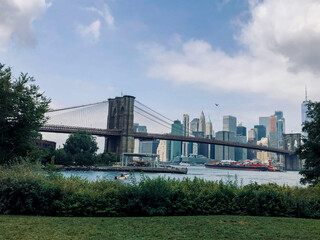 NYC Brooklyn Bridge Landscape