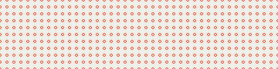 Naklejka premium Abstract Cross Pattern Dots Logo generative computational art illustration