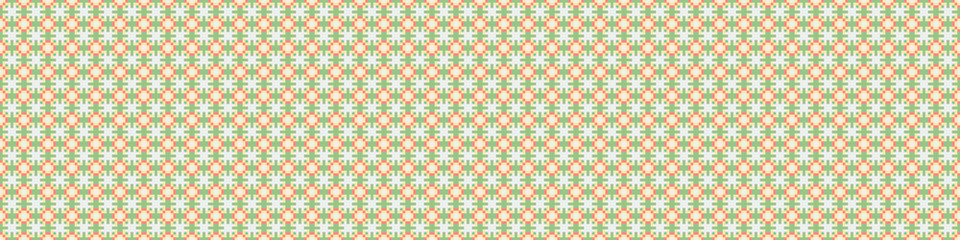 Abstract Cross Pattern Dots Logo generative computational art illustration