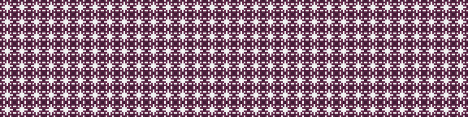 Fototapeta premium Abstract Cross Pattern Dots Logo generative computational art illustration