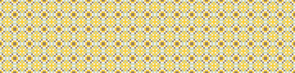 Abstract Cross Pattern Dots Logo generative computational art illustration