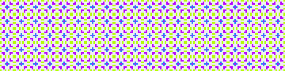 Abstract Cross Pattern Dots Logo generative computational art illustration