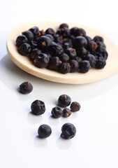 Close up of pepper grains