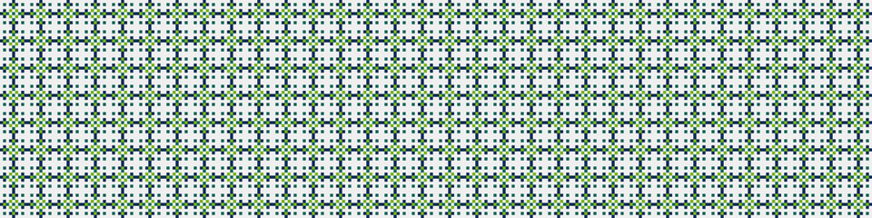 Abstract Cross Pattern Dots Logo generative computational art illustration