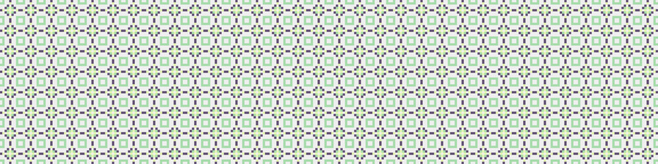 Fototapeta premium Abstract Cross Pattern Dots Logo generative computational art illustration