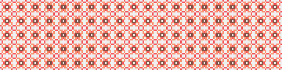 Abstract Cross Pattern Dots Logo generative computational art illustration