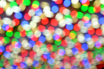 Naklejka premium christmas lights