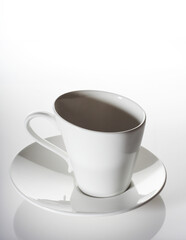 Close up of empty cup