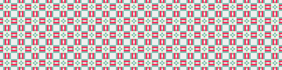 Abstract Cross Pattern Dots Logo generative computational art illustration