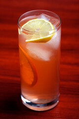 Close up of drink- studio shot