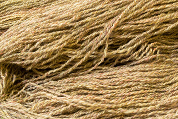 closeup of wool