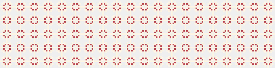 Abstract Cross Pattern Dots Logo generative computational art illustration