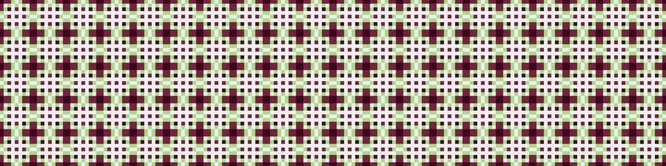 Abstract Cross Pattern Dots Logo generative computational art illustration