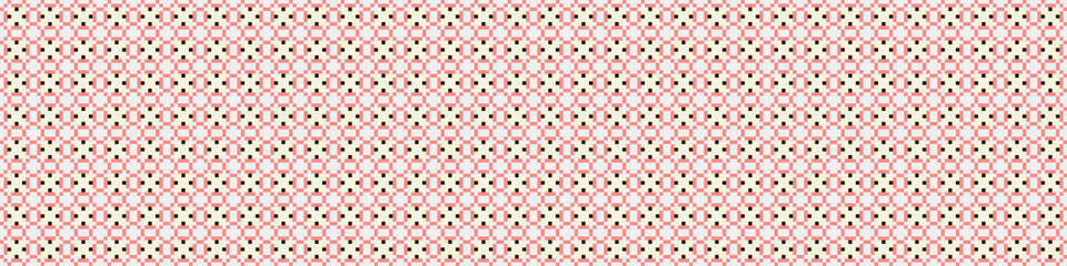 Abstract Cross Pattern Dots Logo generative computational art illustration