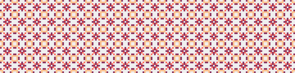 Abstract Cross Pattern Dots Logo generative computational art illustration
