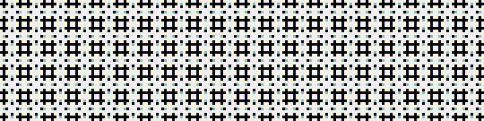 Abstract Cross Pattern Dots Logo generative computational art illustration