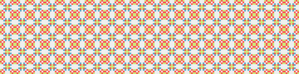 Abstract Cross Pattern Dots Logo generative computational art illustration