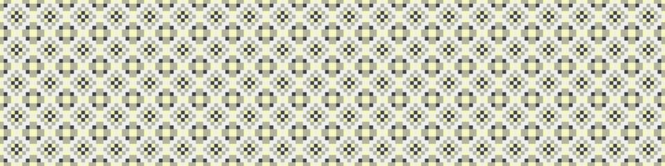 Abstract Cross Pattern Dots Logo generative computational art illustration