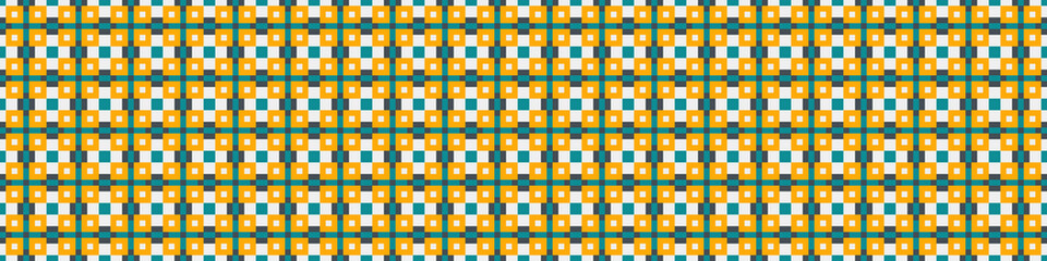 Abstract Cross Pattern Dots Logo generative computational art illustration