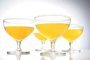 Studio shot of drinks - close - up