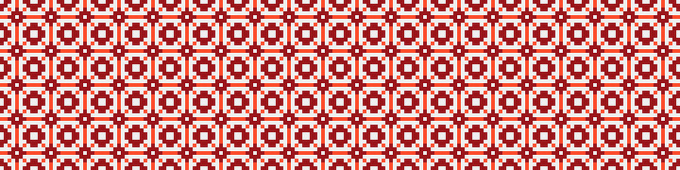 Abstract Cross Pattern Dots Logo generative computational art illustration
