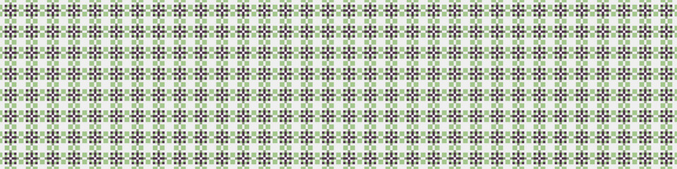 Abstract Cross Pattern Dots Logo generative computational art illustration