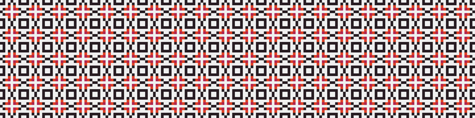 Abstract Cross Pattern Dots Logo generative computational art illustration