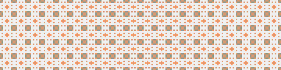 Abstract Cross Pattern Dots Logo generative computational art illustration