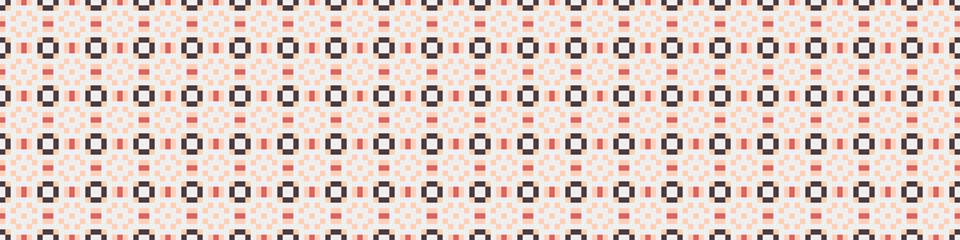 Abstract Cross Pattern Dots Logo generative computational art illustration