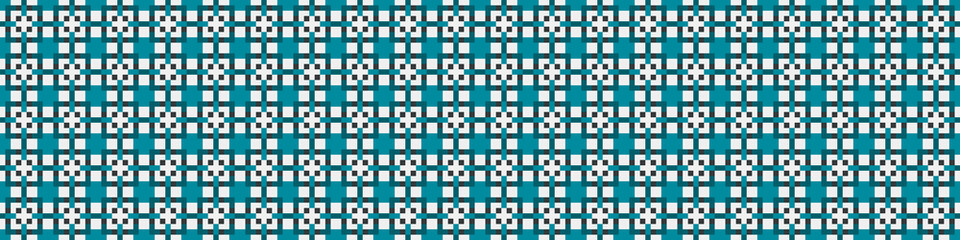 Abstract Cross Pattern Dots Logo generative computational art illustration