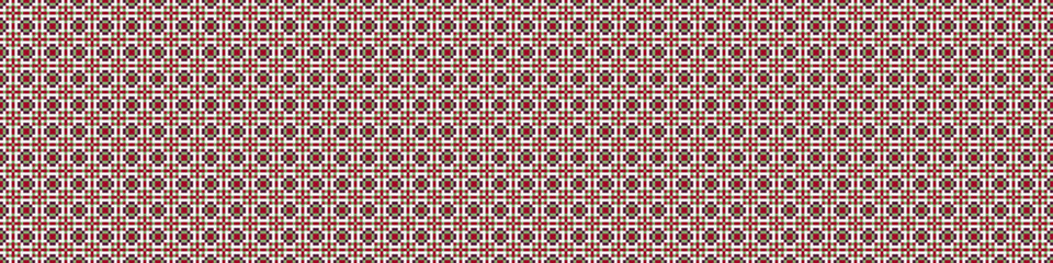 Abstract Cross Pattern Dots Logo generative computational art illustration