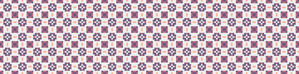 Abstract Cross Pattern Dots Logo generative computational art illustration