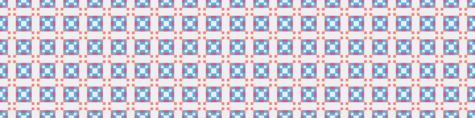 Abstract Cross Pattern Dots Logo generative computational art illustration