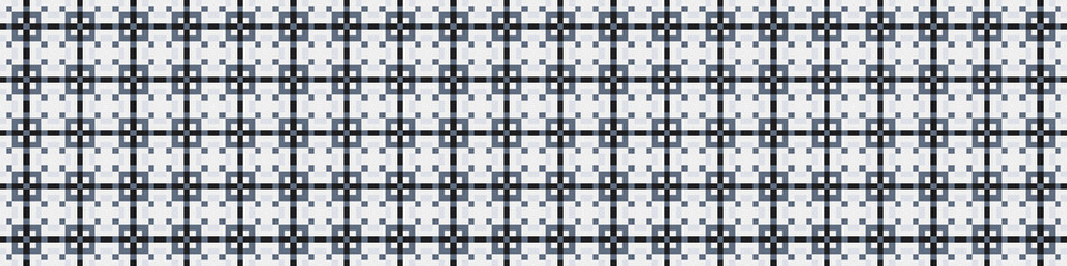Abstract Cross Pattern Dots Logo generative computational art illustration