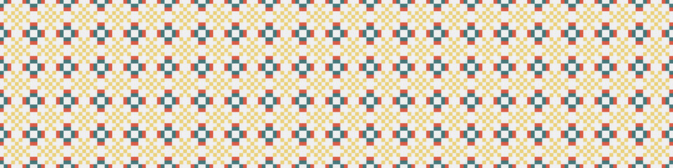 Abstract Cross Pattern Dots Logo generative computational art illustration